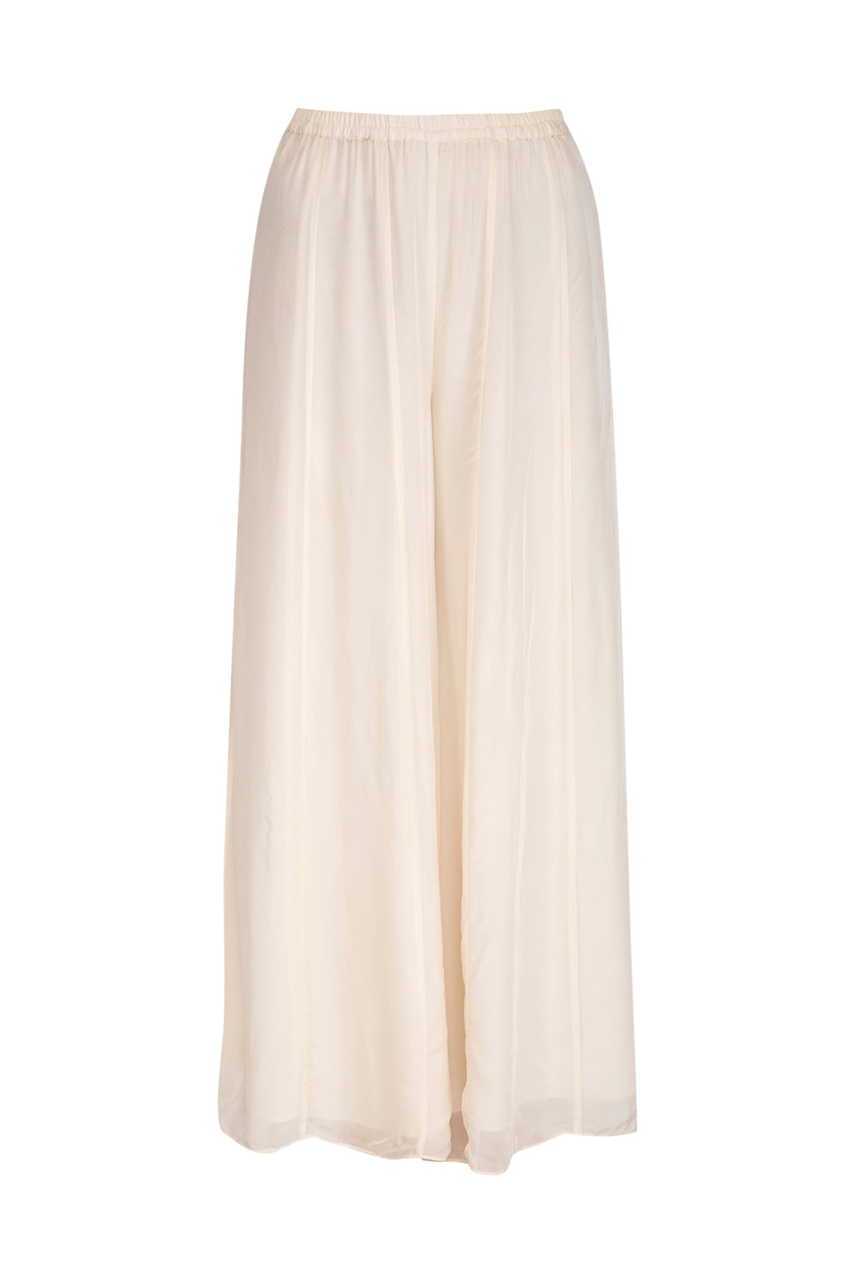 Off White Embroidered Anarkali Set
