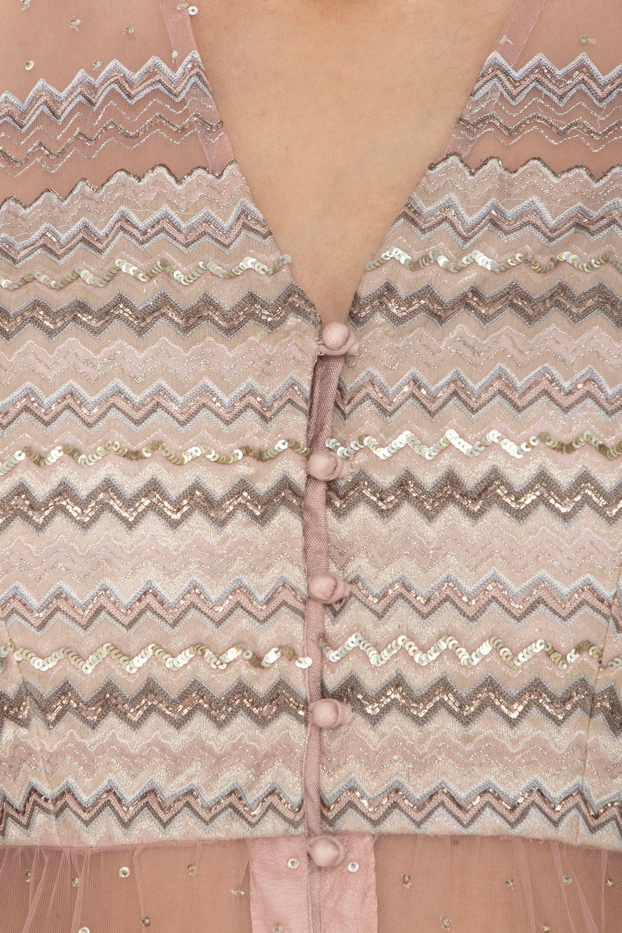 Blush Pink Embroidered Kurta With Pants