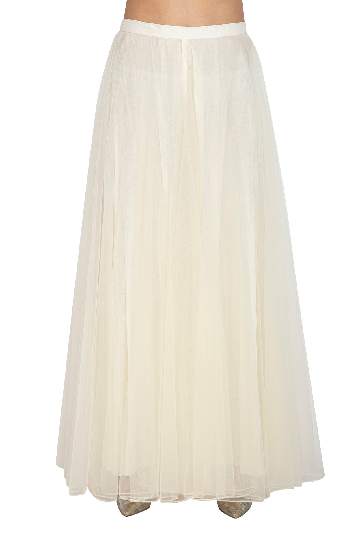 Off White Embroidered Kurta Set