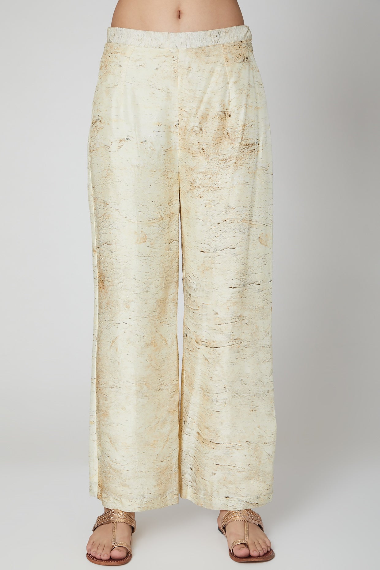 Brown & Beige Shirt With Pants