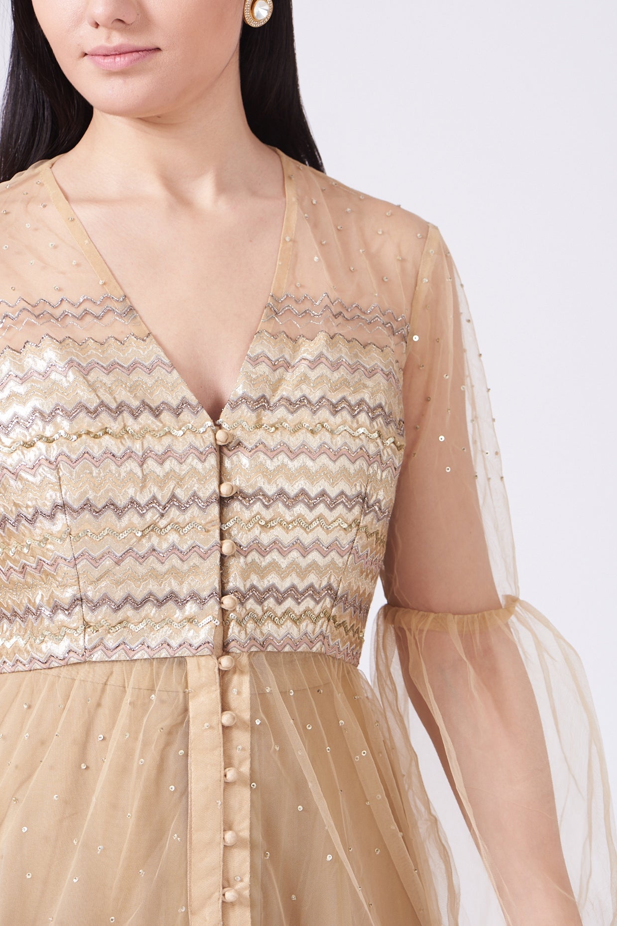 Aari Work Sequin Work