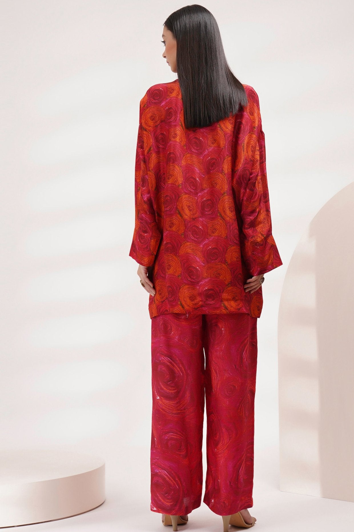 Kaftan Style Coord Set