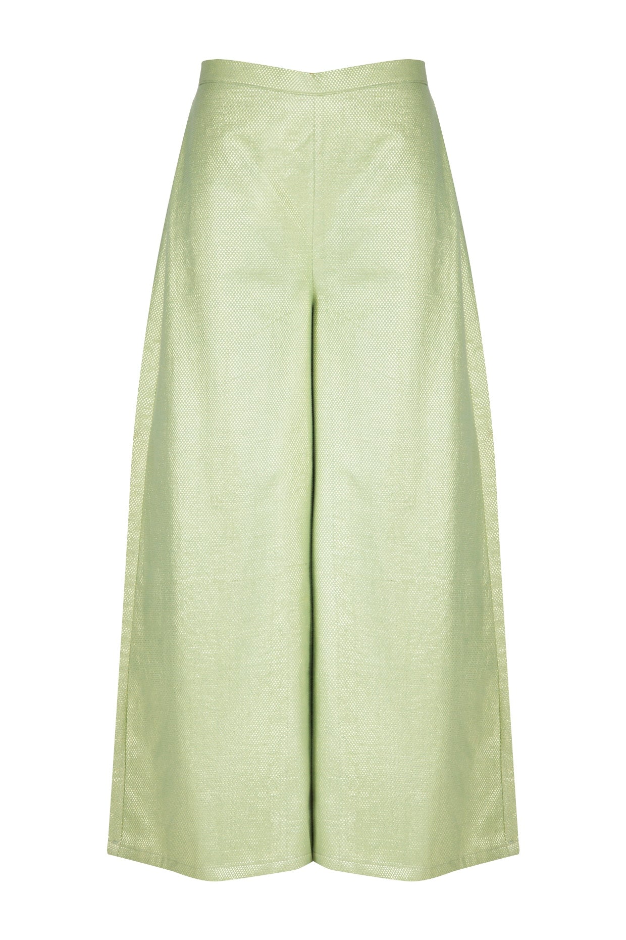 Green Thread Embroidered Kurta Set